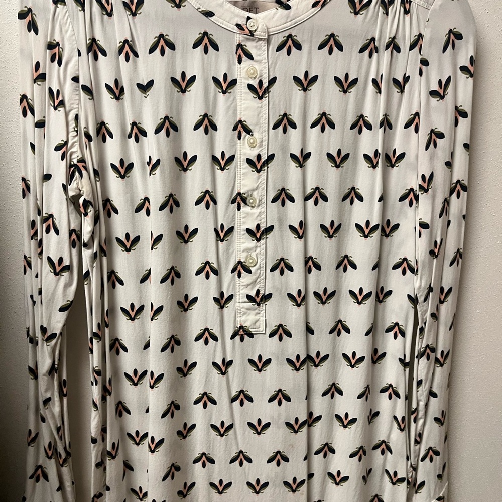 LOFT Patterned Blouse
